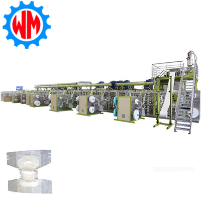 Купить Quickly Export 2025 New 400pcs/min Adult Diaper Production Line with CE Производство в сети
