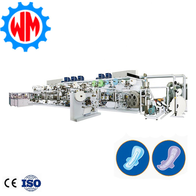 Купить High Speed Automatic Packaging Sanitary Pad Making Machine PLC Control  Производство в сети