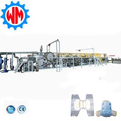 Купить Versatile Full Servo Adult Diaper Making Machine for Various Sizes and Styles of Diapers Производство в сети