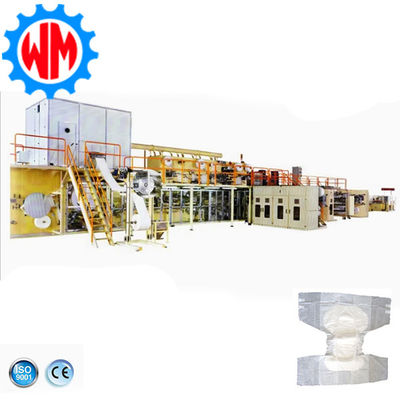 Купить Innovative 400pcs/min Adult Diaper Making Machine for Improved Efficiency and Productivity Производство в сети