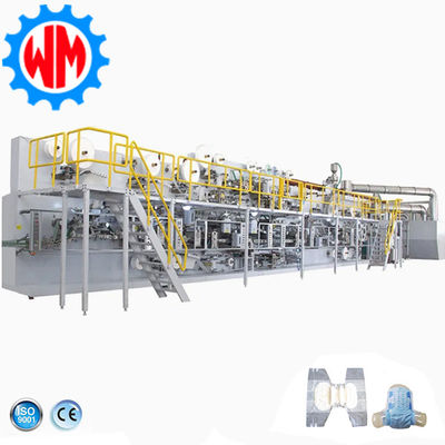 Купить High-Performance Full Servo Adult Diaper Making Machine for Large-Scale Production Needs Производство в сети