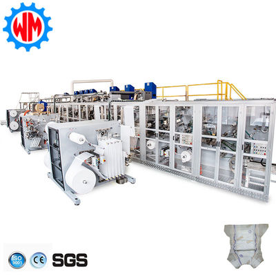 Купить 800Pcs/Min Stable Speed Baby Diaper Making Machine Professional Customization with CE Производство в сети