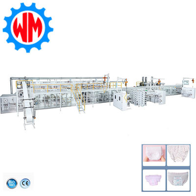 400 шт/мин Машина для производства женских трусов-подгузников, профессиональная настройка